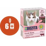 Bozita Cat kousky v omáčce s hovězím 6 x 370 g – Zbozi.Blesk.cz