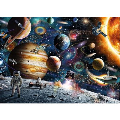 Ravensburger Astronaut ve vesmíru 60 dílků – Zbozi.Blesk.cz