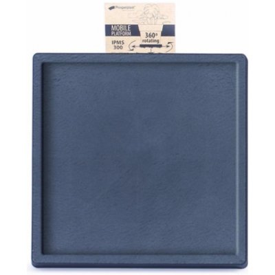 Prosperplast Pojízdná podložka MOBILE SAUCER SQUARE antracit 29,2 cm – Zboží Dáma