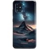 Pouzdro a kryt na mobilní telefon Samsung Mobiwear Elite Pro Samsung Galaxy A71 E006E Hora s hvězdnou oblohou