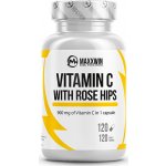 Maxxwin Nutrition VITAMIN C WITH ROSE HIPS 120 kapslí – Hledejceny.cz