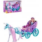 Alltoys Princezna Sparkle Girlz s koněm a kočárem – Zboží Mobilmania