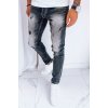 Pánské džíny Dstreet Šedé pánské džínové kalhoty UX3996