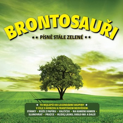 Brontosauři - Písně stále zelené, CD, 2020 – Zboží Mobilmania