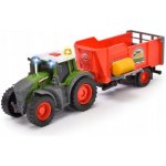 Dickie Traktor s přívěsem Toys Fendt Farm Trailer 26 cm – Hledejceny.cz