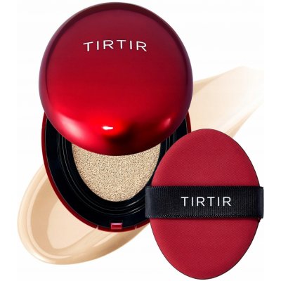 TIRTIR Mask Fit Red Cushion dlouhotrvající make-up v houbičce s vysokou UV ochranou 17W French Vanilla 18 g – Sleviste.cz
