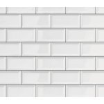 D-c-fix Stěnový obklad Ceramics bílé cihly 270-0171 šířka 67,5 cm, metráž / do kuchyně, koupelny vinylová tapeta na metry bílá cihla 2700171