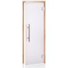 Interiérové dveře A-door Dveře do sauny "A" Premium Satin Osika 69 x 199 cm