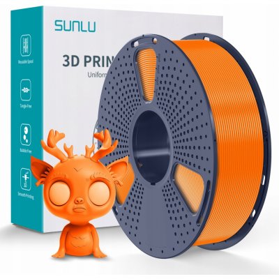 Sunlu PLA+ Oranžový 1,75 mm 1 kg – Zboží Živě