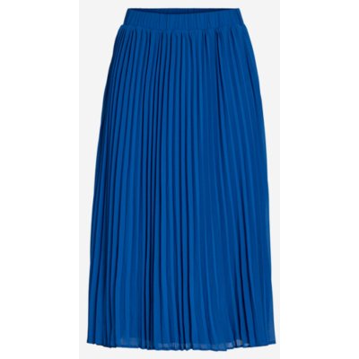 VILA dámská plisovaná sukně Moltan modrá