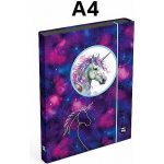 Oxybag A4 Jumbo Oxy Go Unicorn fialový – Sleviste.cz