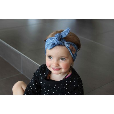 Drexiss čelenka uzel Jeans – Zboží Dáma