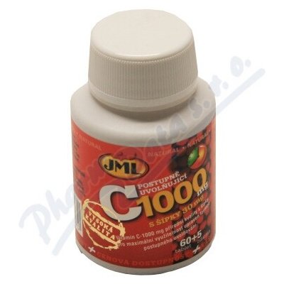 JML Vitamin C post.uvol.s šípky 65 tablet 1000 mg – Hledejceny.cz