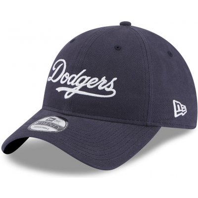 New Era 9TWENTY MLB Team Script Los Angeles Dodgers Dark Royal / Optic White – Zboží Mobilmania