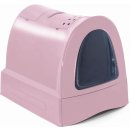 Argi IMAC Krytý kočičí záchod růžový 40 x 56 x 42,5 cm