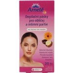 Ameté Depilační pásky pro obličej a intimní partie 20 ks – Zboží Dáma