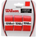 Wilson Profile overgrip 3 ks červená – Zboží Mobilmania