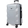 Cestovní kufr Mifex V265 stříbrná 36L
