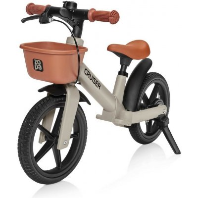 Zopa Cruiser Odrážedlo s brzdou Ivory Brown – Sleviste.cz