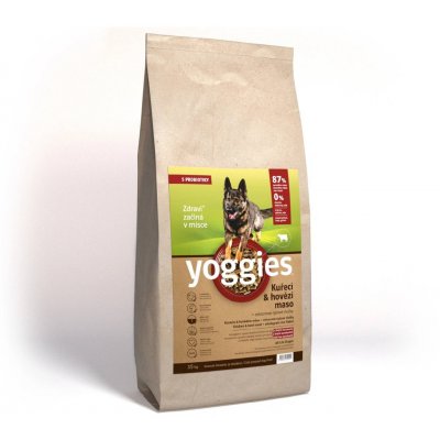 Yoggies granule lisované za studena s probiotiky Kuřecí & hovězí maso 15 kg – Zboží Mobilmania