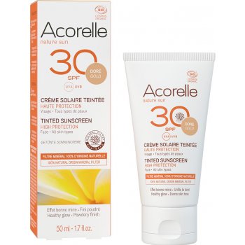 Acorelle tónovací opalovací krém SPF30 50 ml