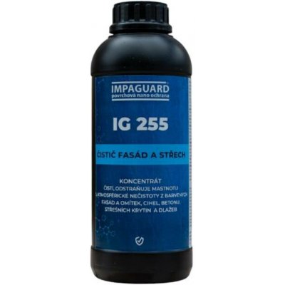 Impaguard IG 255 - Silný a rychlý čistič fasád, střech a dlažeb - koncentrát 1 l – Hledejceny.cz