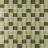 Maxwhite ASHS001 Mozaika 29,7 x 29,7 cm hnědá, zelená 1ks