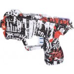 Dobíjecí bublinková pistole Graffiti zelená – Zboží Dáma