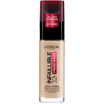 L'Oréal Paris Infaillible 24H Fresh Wear dlouhotrvající make-up 130 True Beige 30 ml – Zboží Mobilmania