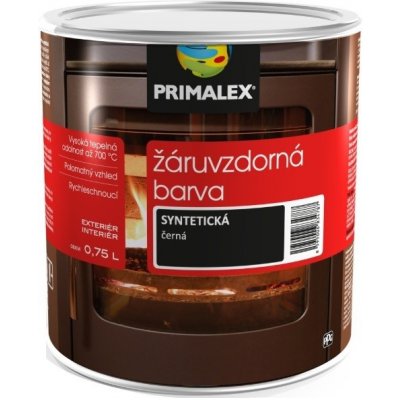 PRIMALEX, PX žáruvzdorná barva černá 0,25l