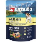 Ontario Adult Mini 7 Fish & Rice 2,25 kg – Hledejceny.cz