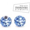 Piercing Nubis náhradní kulička s krystaly Swarovski závit ND01023-03-LB