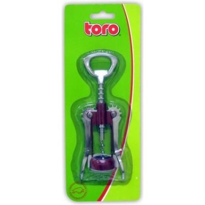 Toro Vývrtka červená lakovaná s křídly, 17cm 260054 – Hledejceny.cz