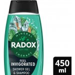 Radox Sprchový gel a šampon pro muže 2v1 Feel Invigorated 450 ml – Hledejceny.cz