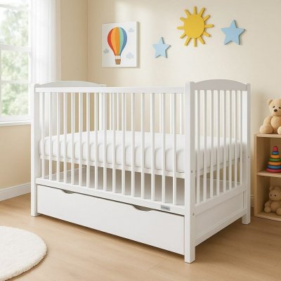 New Baby se šuplíkem LILLY bílá – Zboží Dáma