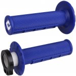 ODI gripy OFF ROAD HALF WAFFLE MX V2 LOCK-ON GRIP barva modrá | Zboží Auto