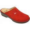 Dámské bačkory a domácí obuv Scholl Edith domácí pantofle červená