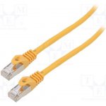 Lanberg PCF6-10CC-3000-Y Patch, RJ45 vidlice,z obou stran, F/UTP, 6, lanko, CCA, PVC – Hledejceny.cz