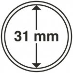 Leuchtturm kapsle na mince Grips Průměr mince 31 mm – Zbozi.Blesk.cz