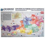 Nástěnná mapa - Rakousko s PSČ – Sleviste.cz