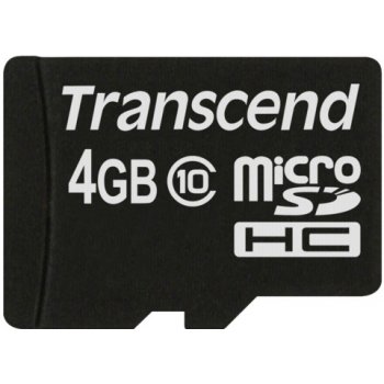 Transcend microSDHC 4 GB Class 10 TS4GUSDHC10