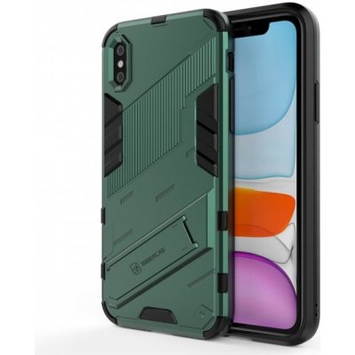 Pouzdro AppleKing odolné ochranné se stojánkem iPhone XR - zelené – Zboží Mobilmania