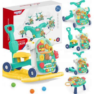 Woopie Multifunkční chodítko 5v1 modré – Zboží Dáma