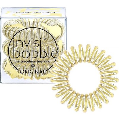 invisibobble Original Time To Shine You´re Golden gumičky do vlasů Time To Shine You´re Golden 3 ks – Hledejceny.cz