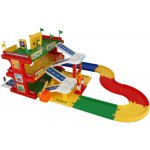 Wader Garáž servis 3 patra dráha 1,5m 2 auta plast v krabici 59x40x15 cm – Sleviste.cz