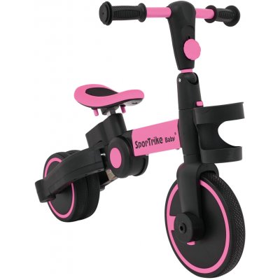 Happy Bike 3v1 Sportrike růžové – Sleviste.cz