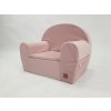 Dětské křeslo a pohovka Ourbaby 34298 chair pink
