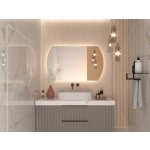 Artalo Atypické LED zrcadlo do koupelny A4 80 x 50 cm – Zboží Dáma