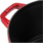 Staub Cocotte 3 ks sada litinového hrnce pánve a pekáče višňová 24 cm – Zboží Dáma