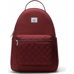 Herschel Nov New Oxblood Red Quilted 18 l